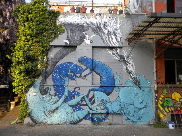  by Hitnes, Ericailcane in Rome