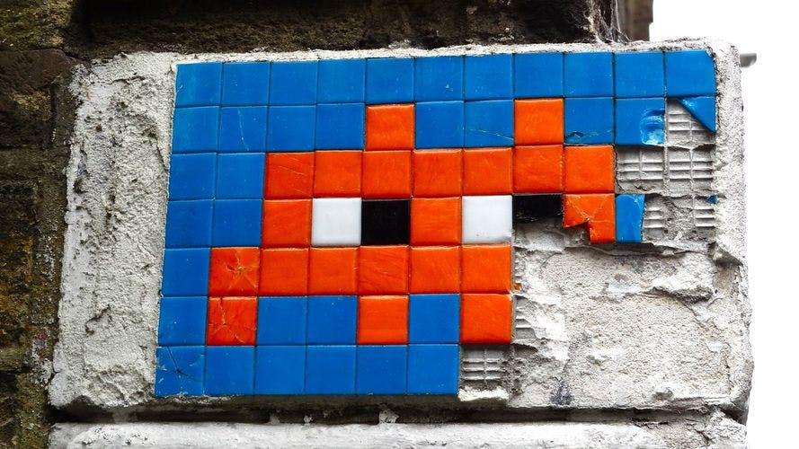  by Space Invaders in London